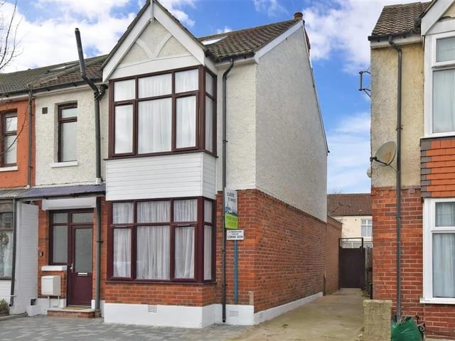 This four bed semi-detached in Baffins Road, Baffins is on sale for £264,000. It is listed in Zoopla by Homewise Ltd.