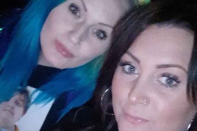 Sarah Louise Varney grabbed a selfie with her sister at a Lewis Capaldi concert in Manchester just before lockdown hit.