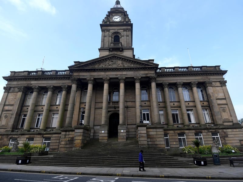 Morley was named the happiest place in Leeds by reader Catherine Martin. The people of Morley are fiercely proud of their home, which has many local independents. Pictured is the Town Hall.