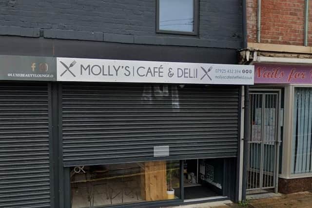 Molly's Cafe and Deli.