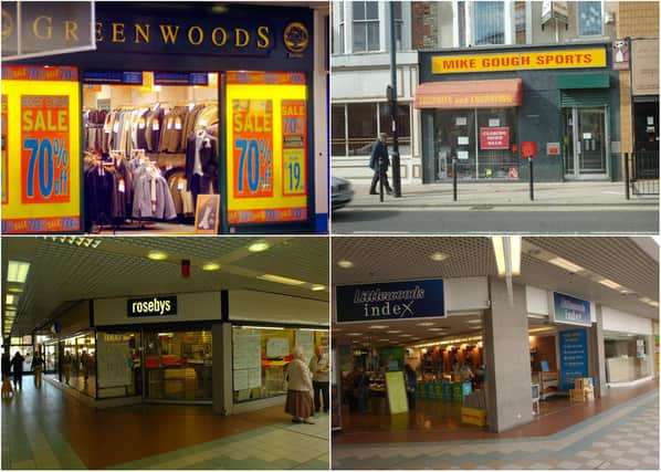 How many of these shops do you remember?