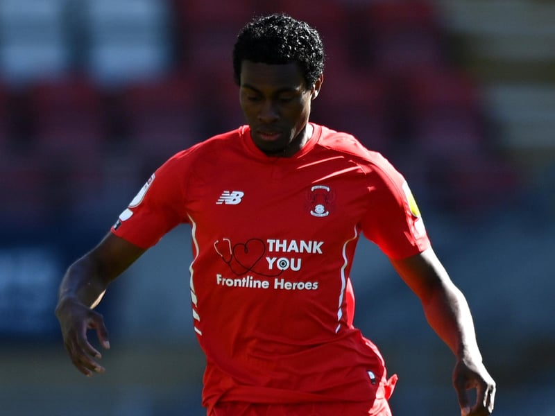 The former West Ham United youngster played at centre half alongside Cameron John in the second half. He was not put under a tremendous amount of pressure and looked comfortable.