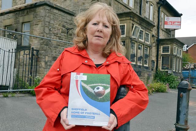 Councillor Anne Murphy from the Sheffield Home of Football campaign wants to see The Plough saved.