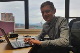 Alex Wilkinson gets to work as an apprentice in The Star offices