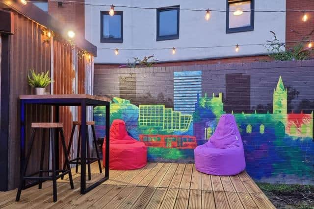 These comfy bean bag chairs at The Albion pub are sure to be popular
