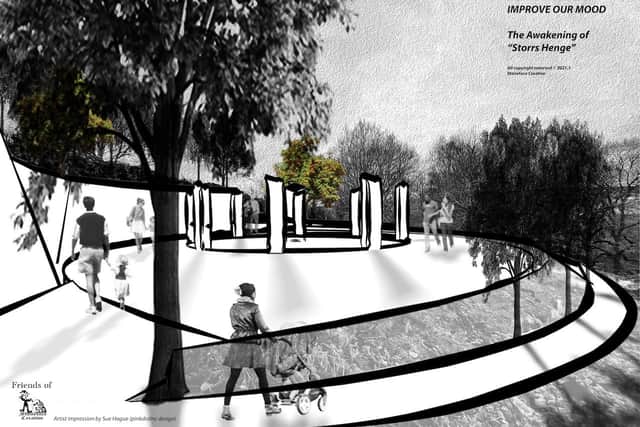 Artist impression of 'Storrs Henge'