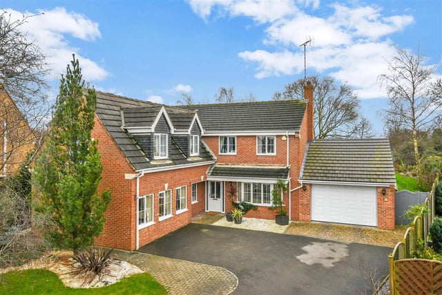 This modern, five-bedroom detached home is on the market for £550,000. The sale is being handled by Richard Watkinson & Partners. (https://www.zoopla.co.uk/for-sale/details/54339037)