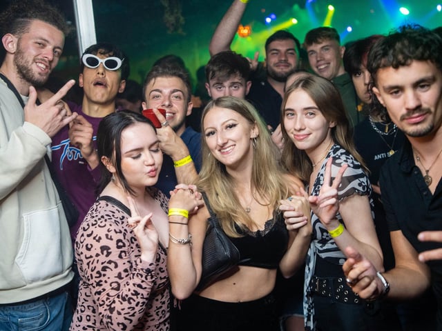 Freshers partying at The Astoria.
