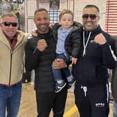 Kell Brook at a recent visit to Sheffield Boxing Centre