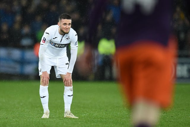 Swansea City's Matt Grimes has claimed his side were 'nowhere near good enough' in their 1-0 loss to Luton Town, and criticised the team's 'sloppy' defending for the Hatters' winning goal. (Club website)