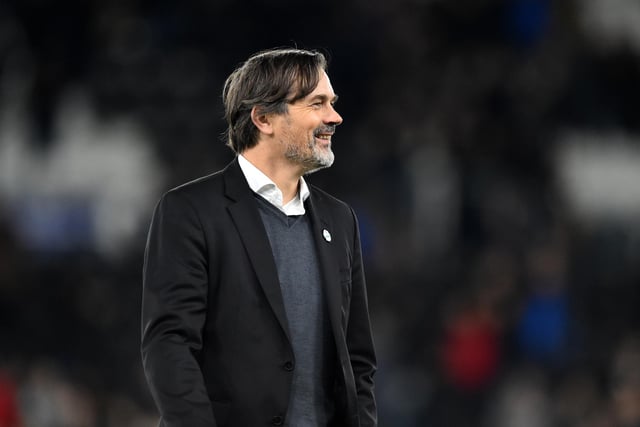 Pep Guardiola is spotted outside Beres, and speculation is rife...except it's not that ex-Barcelona man, it's Phillip Cocu fresh out of the Derby County job! He's an instant fan's favourite, until things go sour...(Photo by Nathan Stirk/Getty Images)