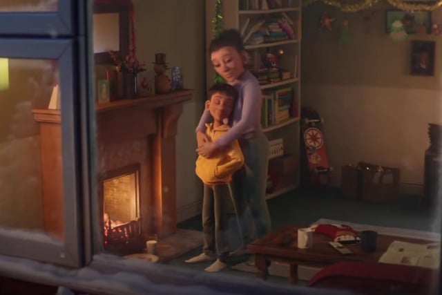 The McDonald’s animated Christmas advert, titled Inner Child, shows a mother trying to encourage her teenage son to get into the Christmas spirit, but every attempt sees him turning to his computer or phone instead. However, after starting a snowball fight with him following a trip to McDonald’s, the young boy embraces his Christmas spirit and helps her to decorate the tree (Photo: McDonald’s)