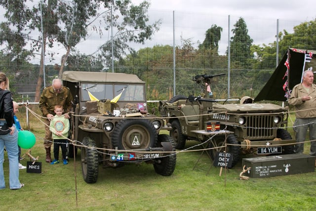 World War Two vehicles.