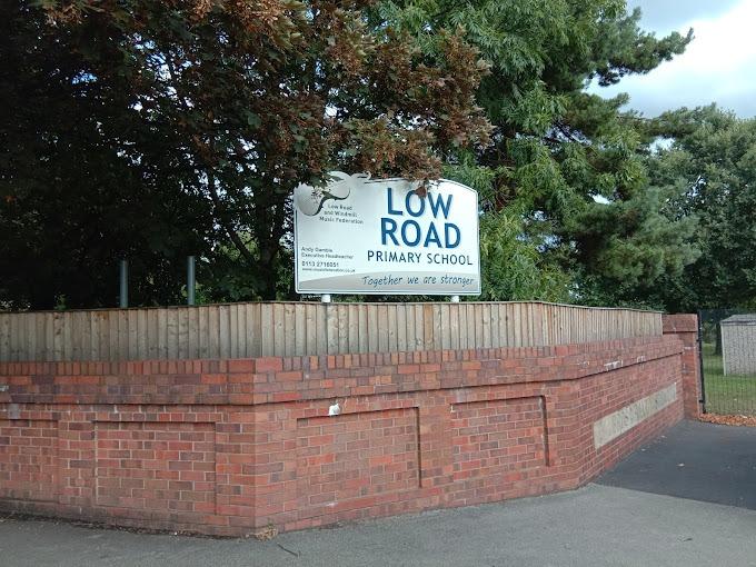 Low Road Primary School, located on Balmoral Chase, Hunslet, achieved an average score in maths of 112.