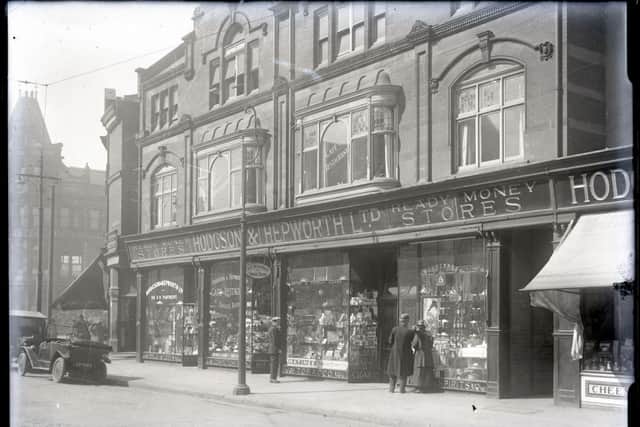 Vintage high street shops in Doncaster