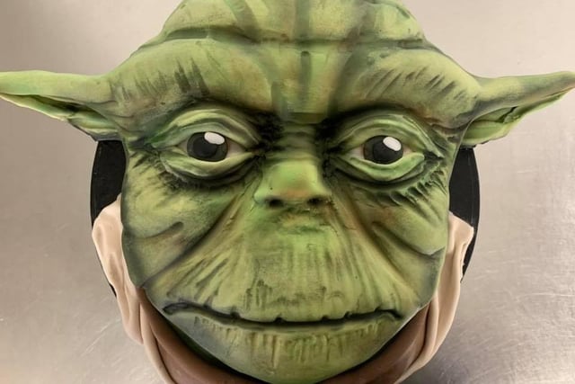 Yoda, the legendary Jedi Master from Star Wars.