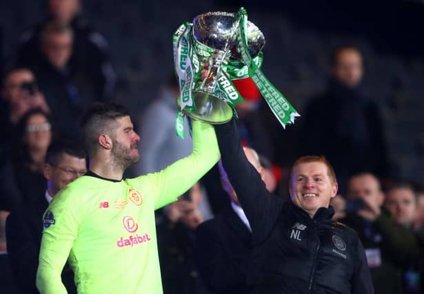 Neil Lennon will likely be looking for a goalkeeper in the summer. Picture: SNS