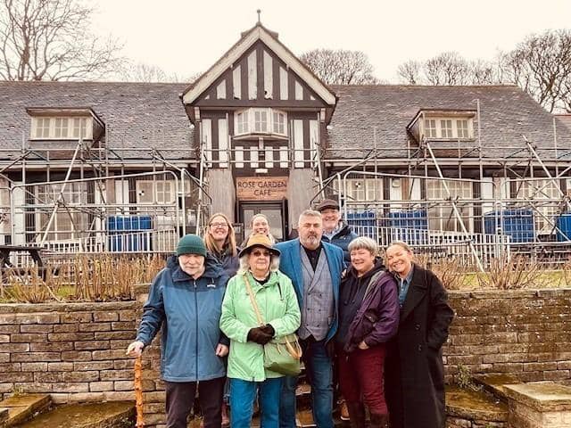 The partnership group set up to secure the future of the Rose Garden Cafe in Graves Park, Sheffield. Picture: Rose Garden Cafe Partnership