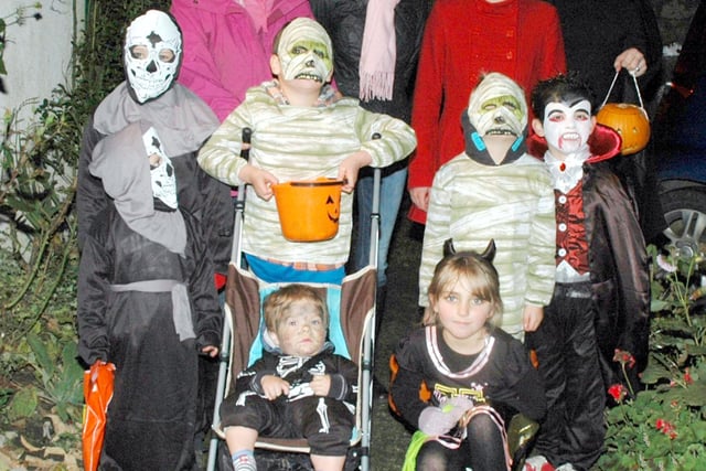 Halloween in Embleton in 2012.