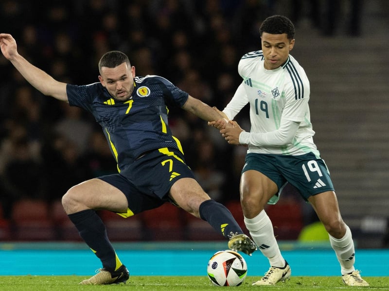 Scotland's talisman has enjoyed a great season with Aston Villa and will be pivotal to any success the country has in Germany. Makes the squad comfortably with a FotMob rating of 7.25. He has scored six goals and assisted another four for Aston Villa in the league this term.
