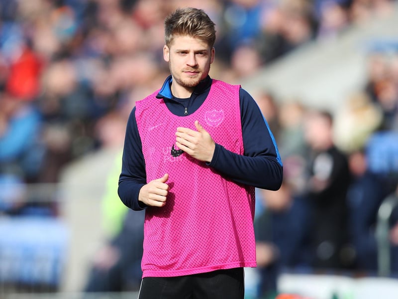 The winger didn't make an appearance during his loan spell at Fratton Park in 2018-19. However, he's hoping for successive League Two promotions, having netted twice in 32 games for Bolton this term.