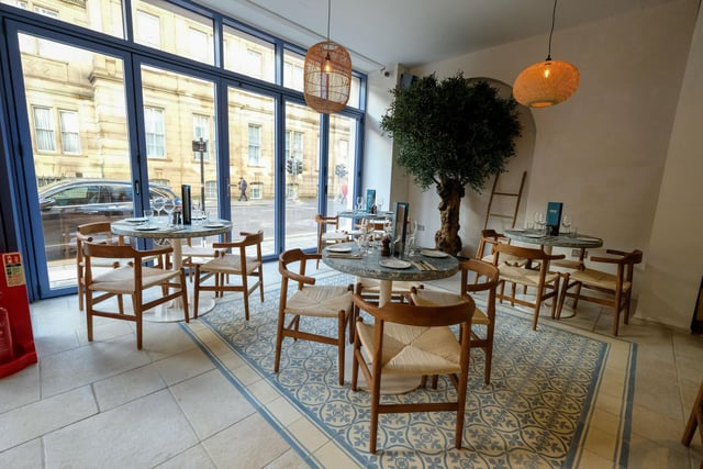 The handmade tiles at Grazie Italian restaurant, which has reopened at its new home on Leopold Street in Sheffield city centre, a few doors down from its old home, have been imported from Puglia in Italy