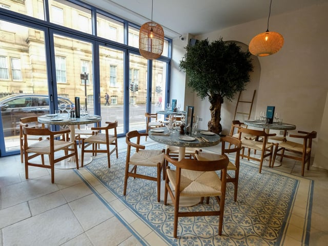 The handmade tiles at Grazie Italian restaurant, which has reopened at its new home on Leopold Street in Sheffield city centre, a few doors down from its old home, have been imported from Puglia in Italy
