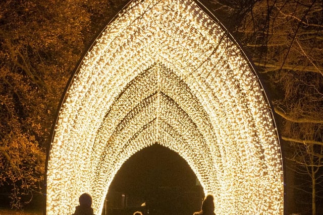 Edinburgh always wears a fine Christmas crown and, although events are well scaled back this year, this light trail at the Royal Botanic Gardens leaves visitors with a lovely festive glow.