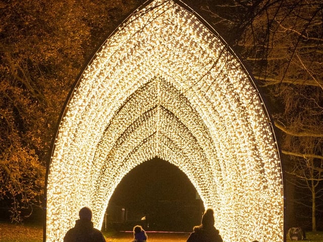 Edinburgh always wears a fine Christmas crown and, although events are well scaled back this year, this light trail at the Royal Botanic Gardens leaves visitors with a lovely festive glow.