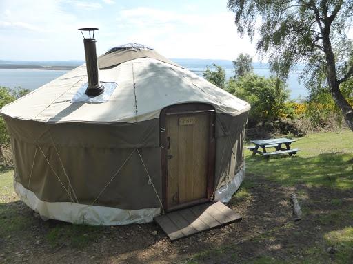 Black Isle Yurts is in the perfect location for glamping in the Scottish Highlands. There are spectacular cliff top views, direct access to a dramatic coastline, with caves and secluded sandy beaches, and it’s all close to the historic villages of Cromarty and Fortrose. Located in an eco-sensitive wild site, this will be a glamping experience with complete privacy and tranquillity. Available to book through Black Isle Yurts online.