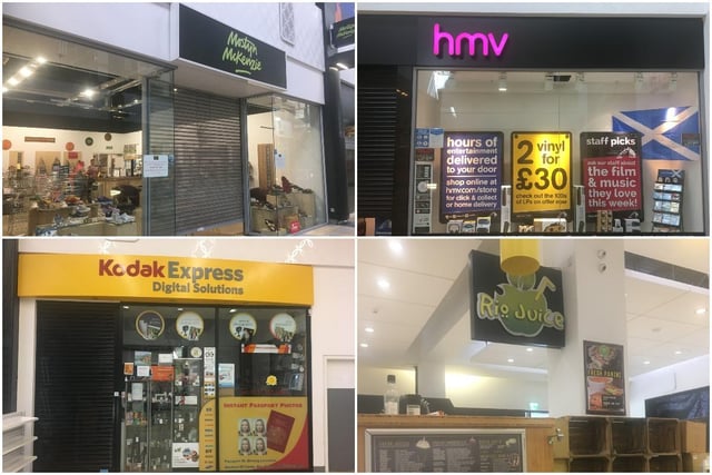 Mostyn Mckenzie, HMV, Kodak and Raw Health are some of the 33 businesses that will be reopening in Ocean Terminal next week