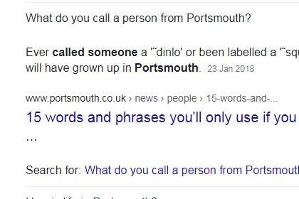 This was one of the most asked questions about Portsmouth.