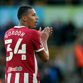 Sheffield United youngster Kyron Gordon has just made his league debut for the club: Andrew Yates / Sportimage