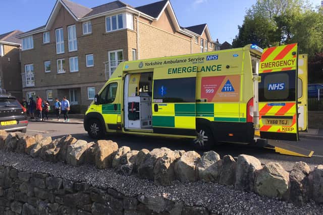 An ambulance was called to Manchester Road this morning after an emergency incident near three Sheffield schools near the start of the school day