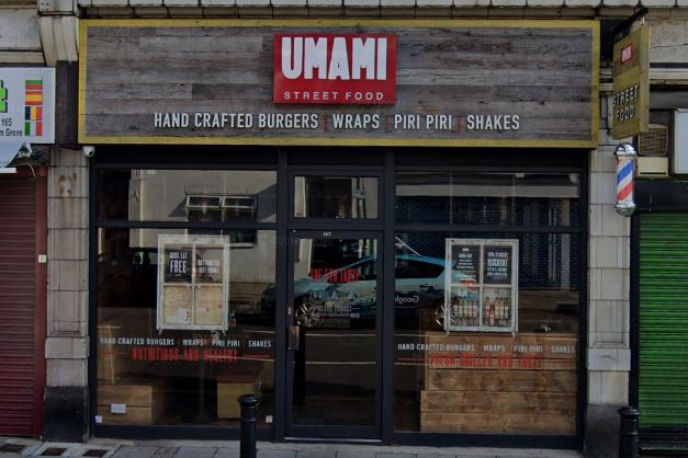 Umami Street Food in Elm Grove, Southsea, has a 4.5 star rating on Google Reviews based on 616 ratings.