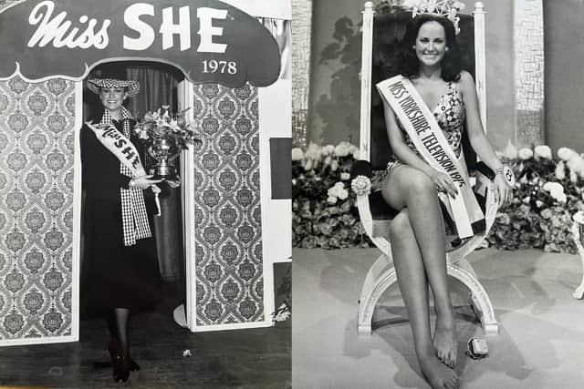 Christine's other crowns included runner up Miss Great Britain, Miss Yorkshire Television 1975 and Miss She 1978.