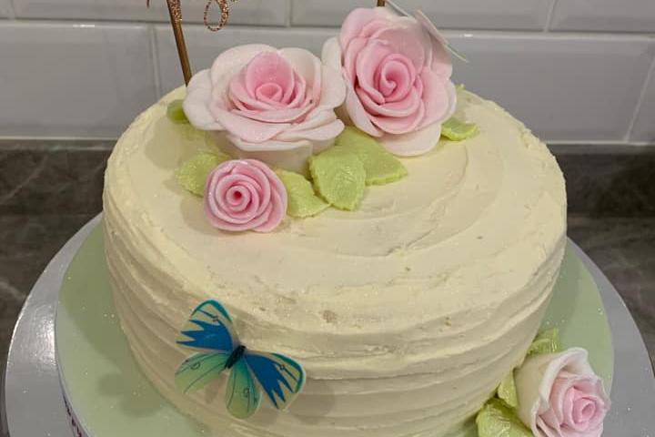 Jess Boulton sent in this birthday cake.