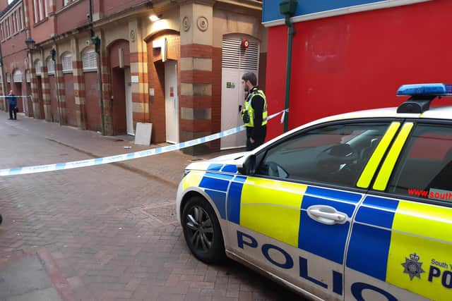 Police are investigating a reported attack on a man on Orchard Street, Sheffield