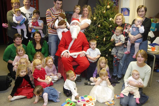 St Peter's church, Where Santa visited the parent and toddler group in 2006