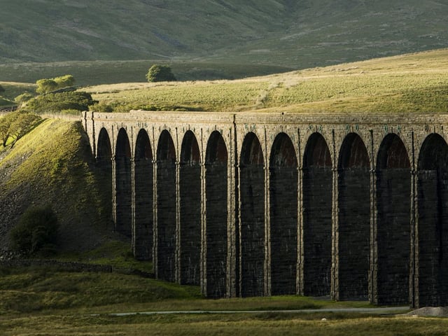 Ribblehead Viaduct. North Yorkshire, England. 
