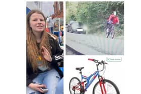Police have issued this CCTV image (top right) of missing Sheffield teenager Skye after she was spotted on July 27 near the Shirebrook Valley Nature Reserve.