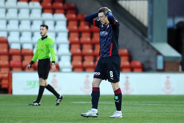 Blair Alston was one of 12 players let go by Falkirk this summer