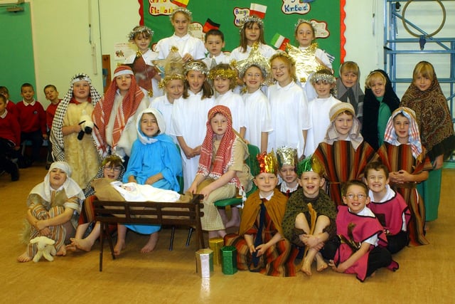 Parents and friends enjoyed a real treat when pupils of Princess Road Juniors in Seaham performed their Nativity in 2004.