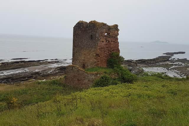 Explore Seafield Tower on Fife Coastal Path - and spot the seals basking on the rocks.
