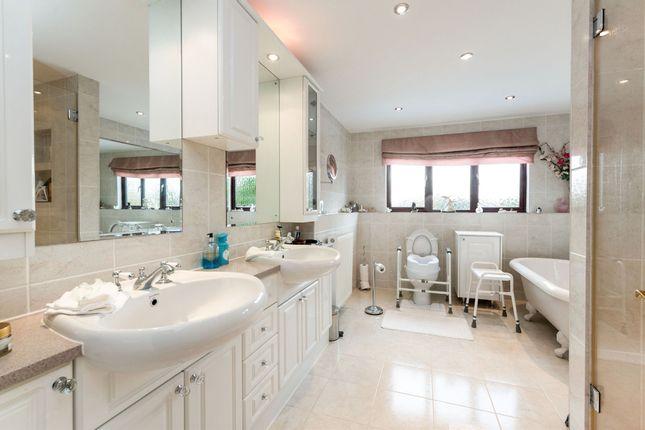 One of the bathrooms.
