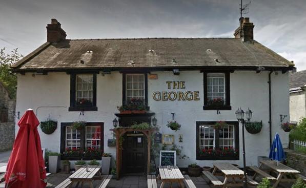 The George, Castle Street, Castleton, Hope Valley, S33 8WG. Rating: 4.5 out of 5 (808 Google reviews). "The beers are kept well and taste fantastic. The food is great as well."