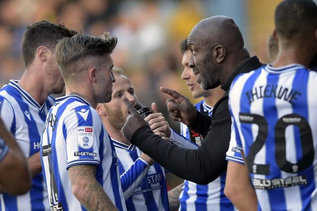 Darren Moore is expecting a tough few fames for his Sheffield Wednesday side.