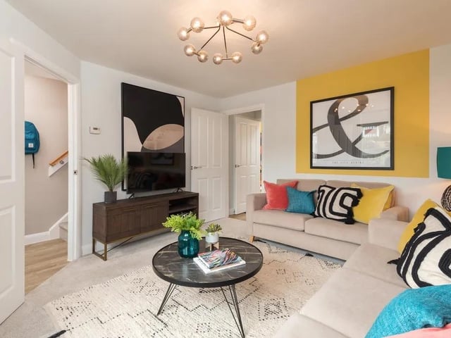 Ellerton, a three bedroom new build home in Havant Road, Emsworth, is on the market for £360,000. It is listed on Zoopla by Barratt Homes - Saxon Corner.
