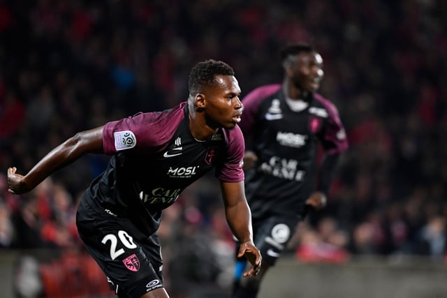 Leeds United appear to have been handed a boost in the race to sign Metz's star striker Habib Diallo, after the club president admitted they were looking to sell the €20m-rated ace this summer. (HITC). (Photo by GERARD JULIEN/AFP via Getty Images)