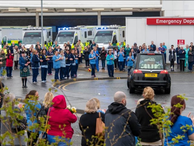 For the past six years, Jane's son Stephen also worked as a clinical support worker in A&E, sometimes crossing paths with his mother on the job.